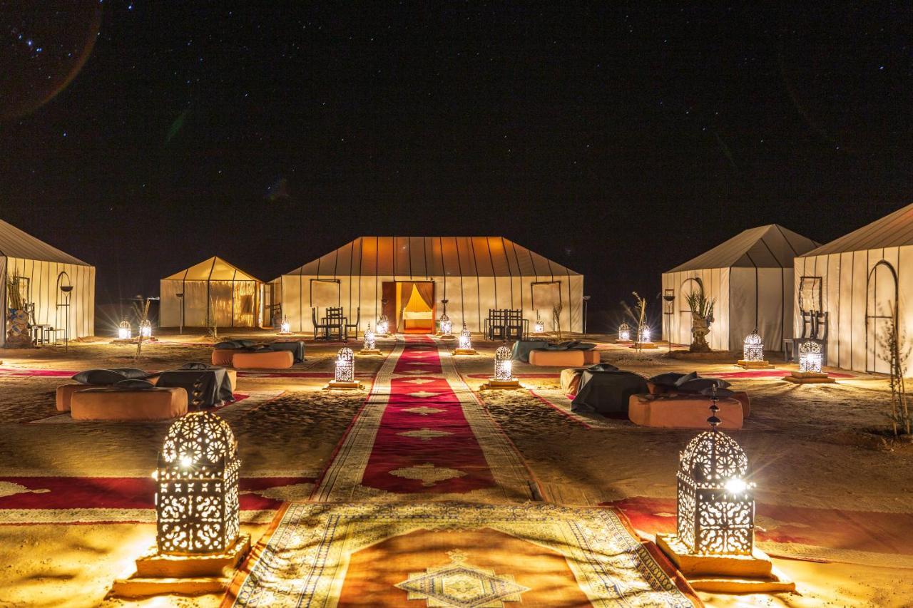 Hotel Sirocco Luxury Camp Merzouga Exterior foto